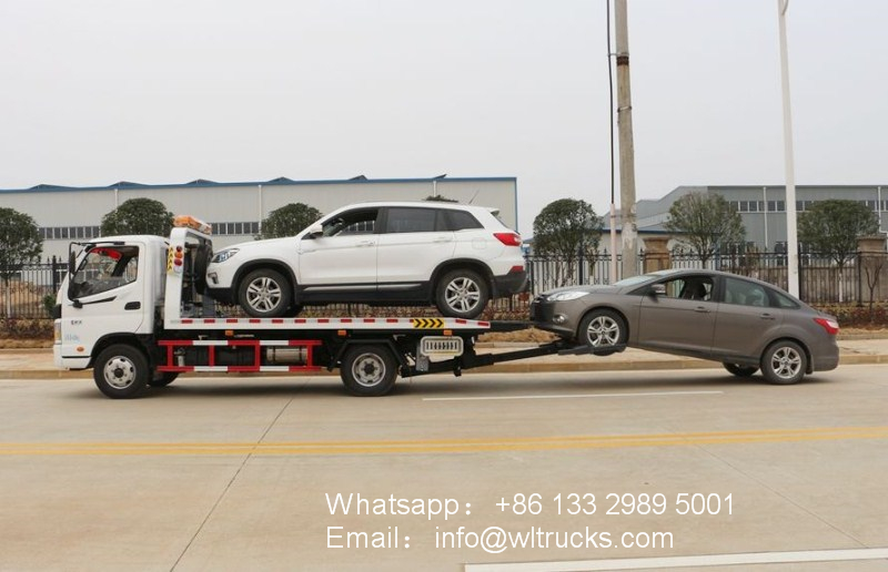 Foton 3 ton wrecker tow truck