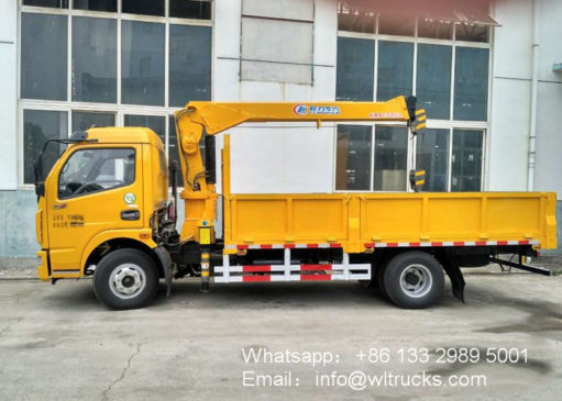 4ton truck mounted crane