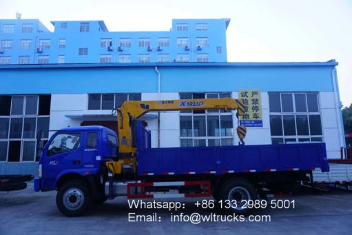 6.3 ton truck mounted crane