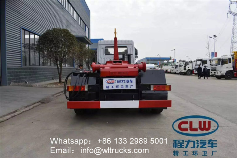 6x4 Dongfeng 18 ton to 20 ton hook arm garbage truck - fuel truck ...