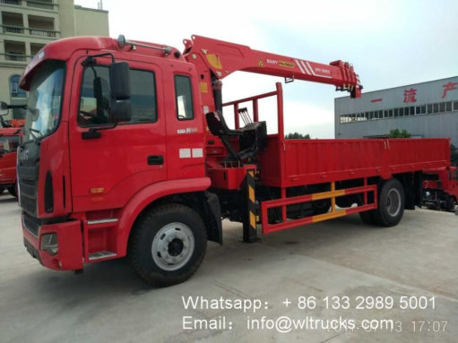 8 ton boom truck crane