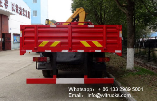 8t truck mounted crane