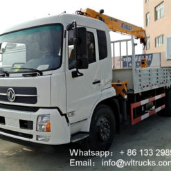 8ton truck with crane