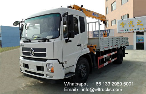 8ton truck with crane