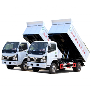 Dongfeng 5000liter dump Docking garbage truck