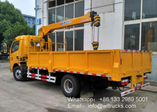 Dongfeng truck mounted crane