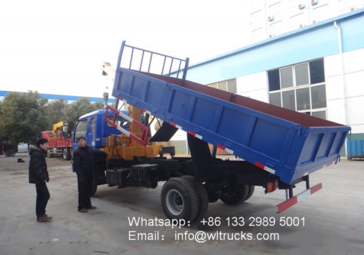 Foton 6.3 ton truck crane