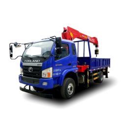 Foton 6.3 ton truck mounted crane