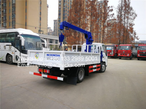 ISUZU 2ton truck mounted crane