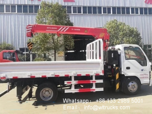 ISUZU 4ton 5ton crane truck