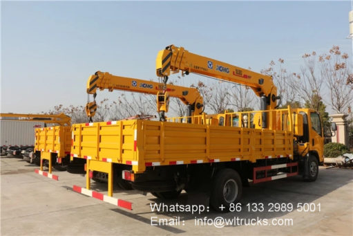 ISUZU 8ton truck crane