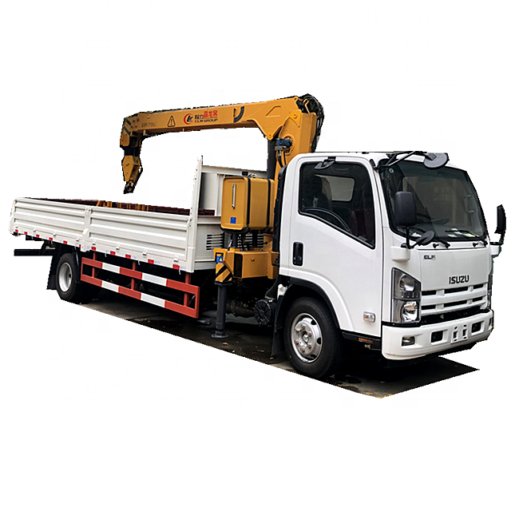 ISUZU elf 5ton truck with crane