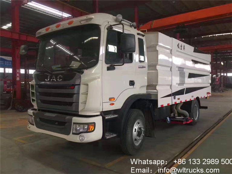 JAC 10 ton vacuum sweeper truck fuel truck,sewage suction truck