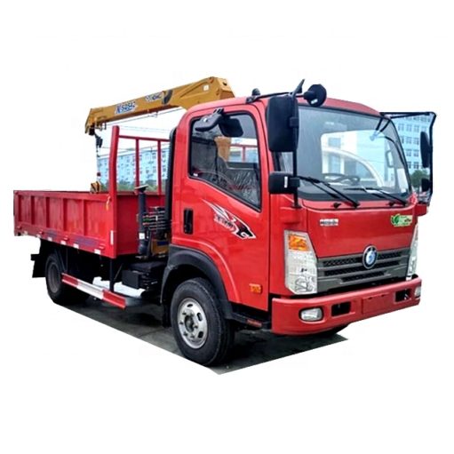 Sinotruk 3 ton small crane truck