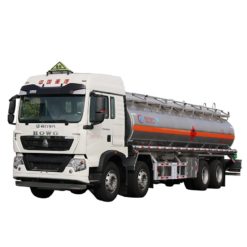 Sinotruk HOWO 30000liters Aluminum alloy fuel oil tank truck
