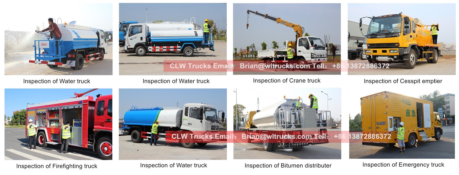 water spray truck technical training support