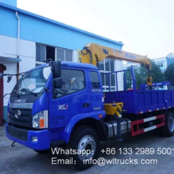 Foton 6.3 ton truck mounted crane