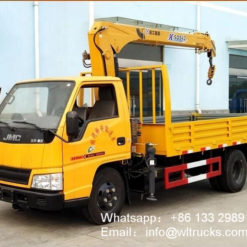 JMC 3 ton truck with crane