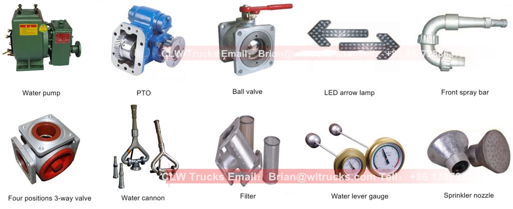 water delivery truck Free Parts