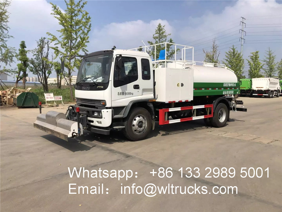 ISUZU ftr 10 ton high pressure cleaning truck