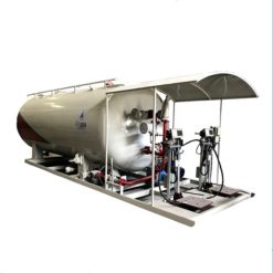 10000 liter lpg gas skid station