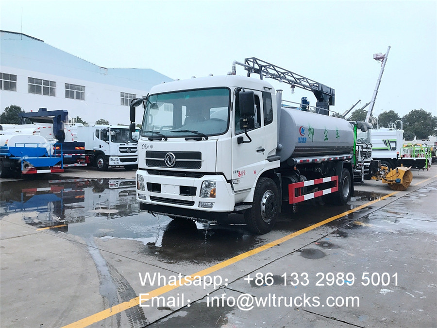 10000L to 15000L Railway dust suppression truck