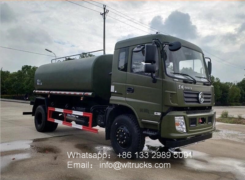 4x4 Dongfeng 10000L to 15000L drinking water tank truck