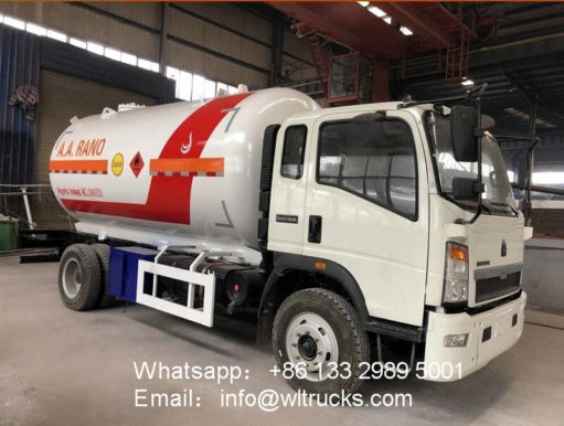 10000liter lpg tank truck