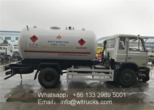 10000liter lpg transport truck