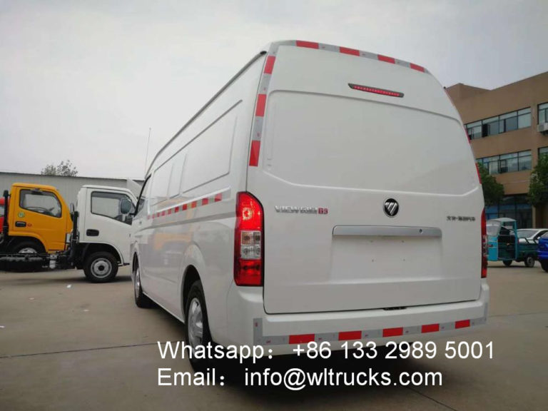 Foton G9 1000kg cooling van box truck fuel truck,sewage suction truck