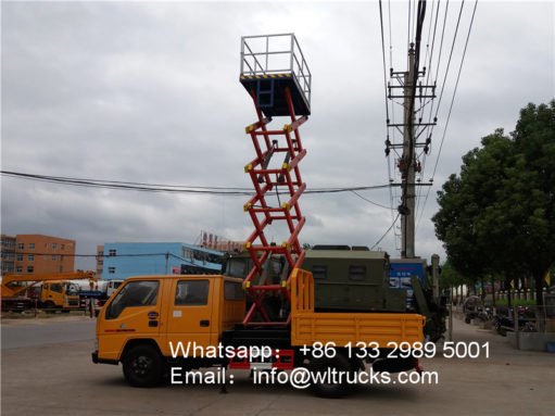 10m truck mounted aerial work platform