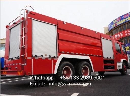 11000 liter fire truck