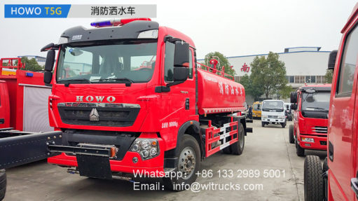 12000 liter airport fire water truck