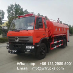 12000 liters fire water truck