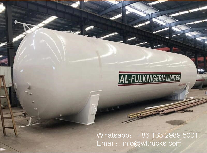 120cbm 50 ton lpg gas tank