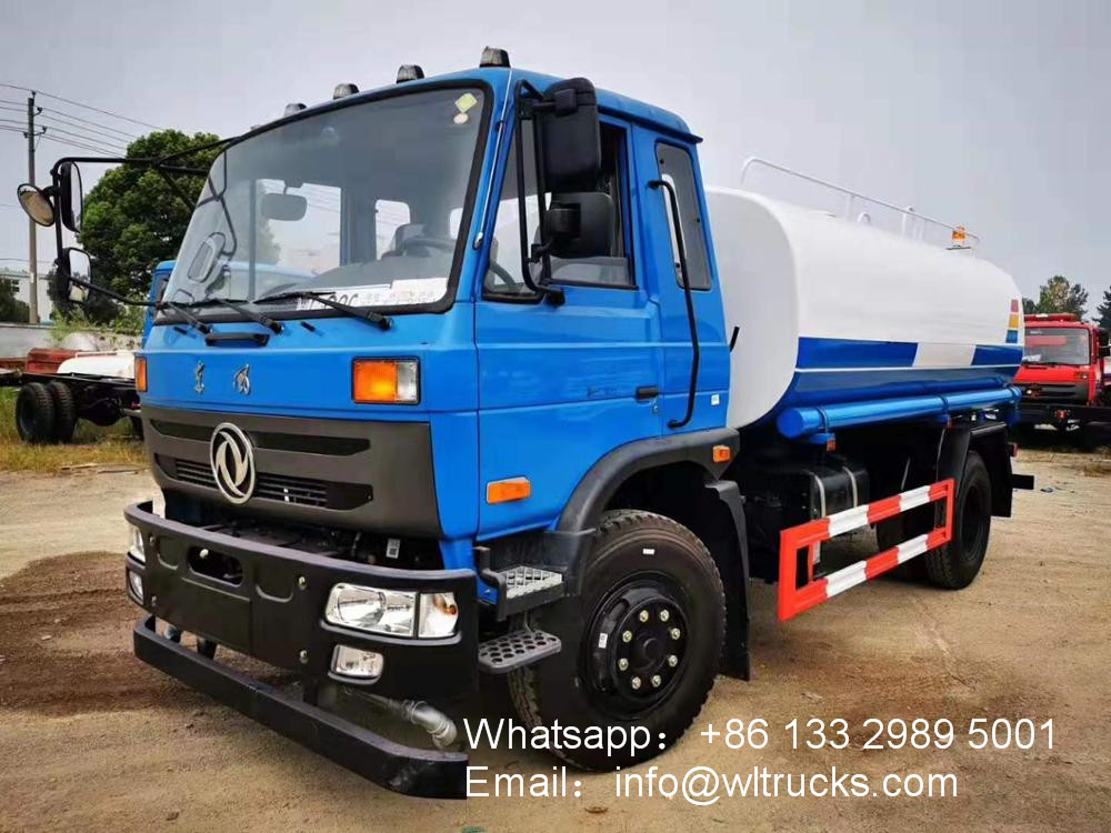 Dongfeng 10000 liter to 12000liters water tanker truck