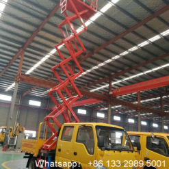 12m hydraulic lift platform truck