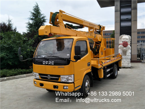 12m to 16m Aerial truck
