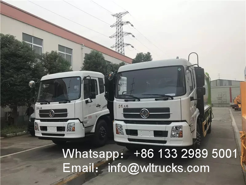 12m3 garbage compactor truck Manufacturer 