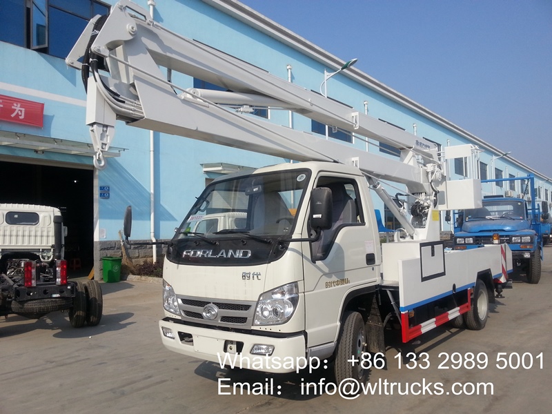 Foton 12m to 14m aerial platform truck