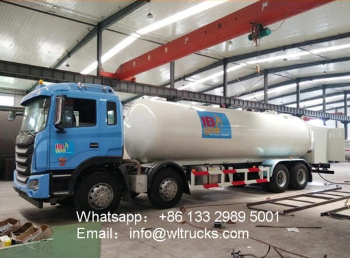 15 ton lpg refilling truck