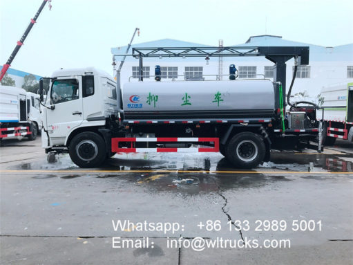 15000L Railway dust suppression truck