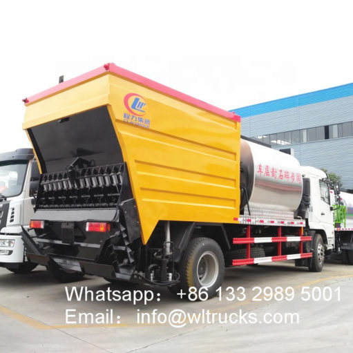 15ton Asphalt gravel sealer truck