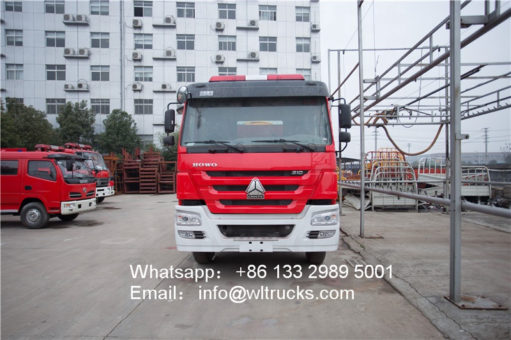 16000L water tank fire truck