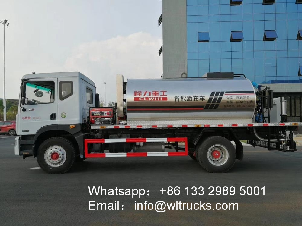 Dongfeng 16000liter asphalt bitumen sprayer truck