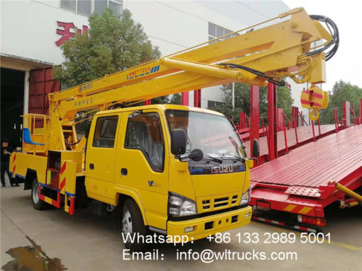 18m aerial platform truck