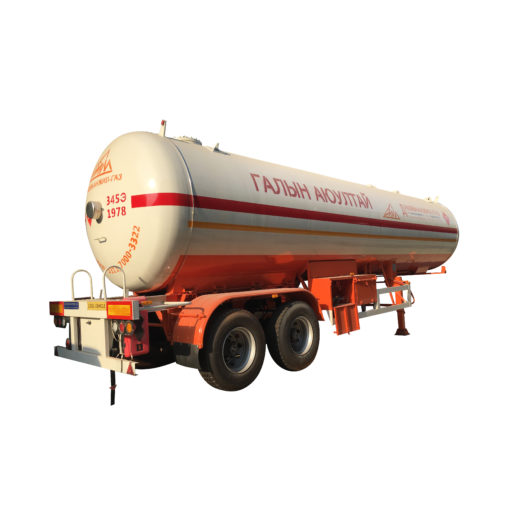 2 Axles 45000liters lpg tanker trailer