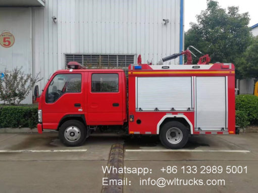 2 ton Foam fire truck
