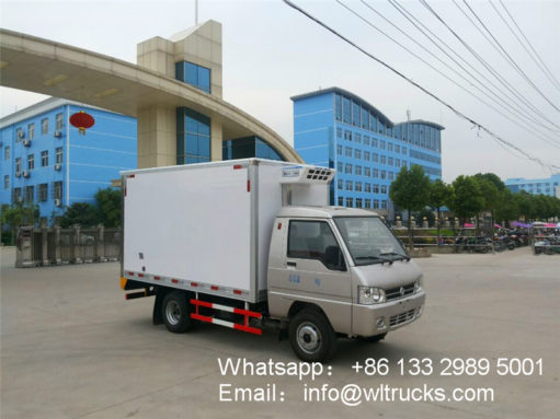 2 ton refrigerated van trucks