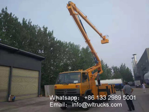 DFAC 20 meter aerial platform rescue truck